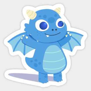 Baby Dragon - Hugs Sticker